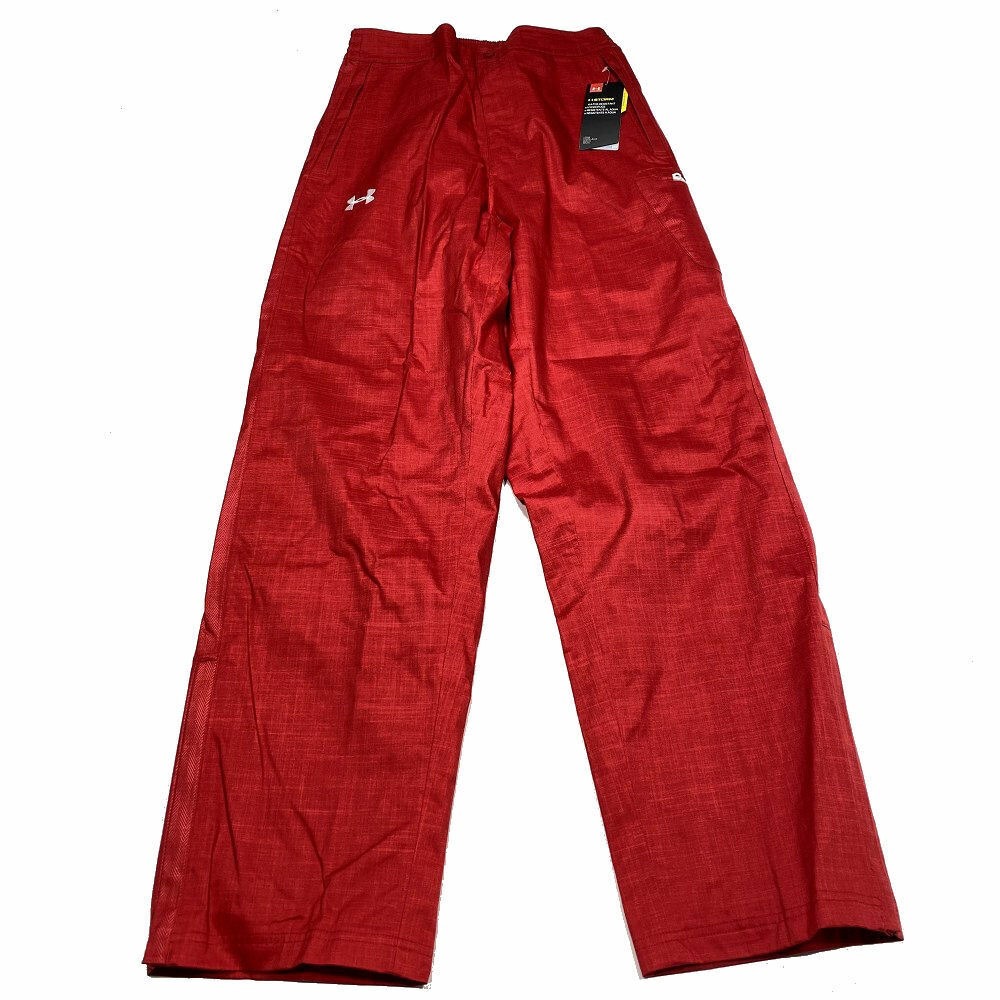 NWT Under Armour Storm Infrared Coldgear Snow Pants M Red Ski Snowboard Men $130